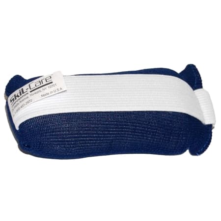 Skil-Care Finger Contracture Cushion Blue One Size Single Patient Use, 1 X 2 X 8 Inch - Each - Image 1