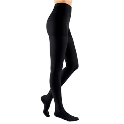 Mediven Comfort Maternity Pantyhose 30-40mmHg Petite, Closed Toe, Ebony, Size VI - Pair - Image 1