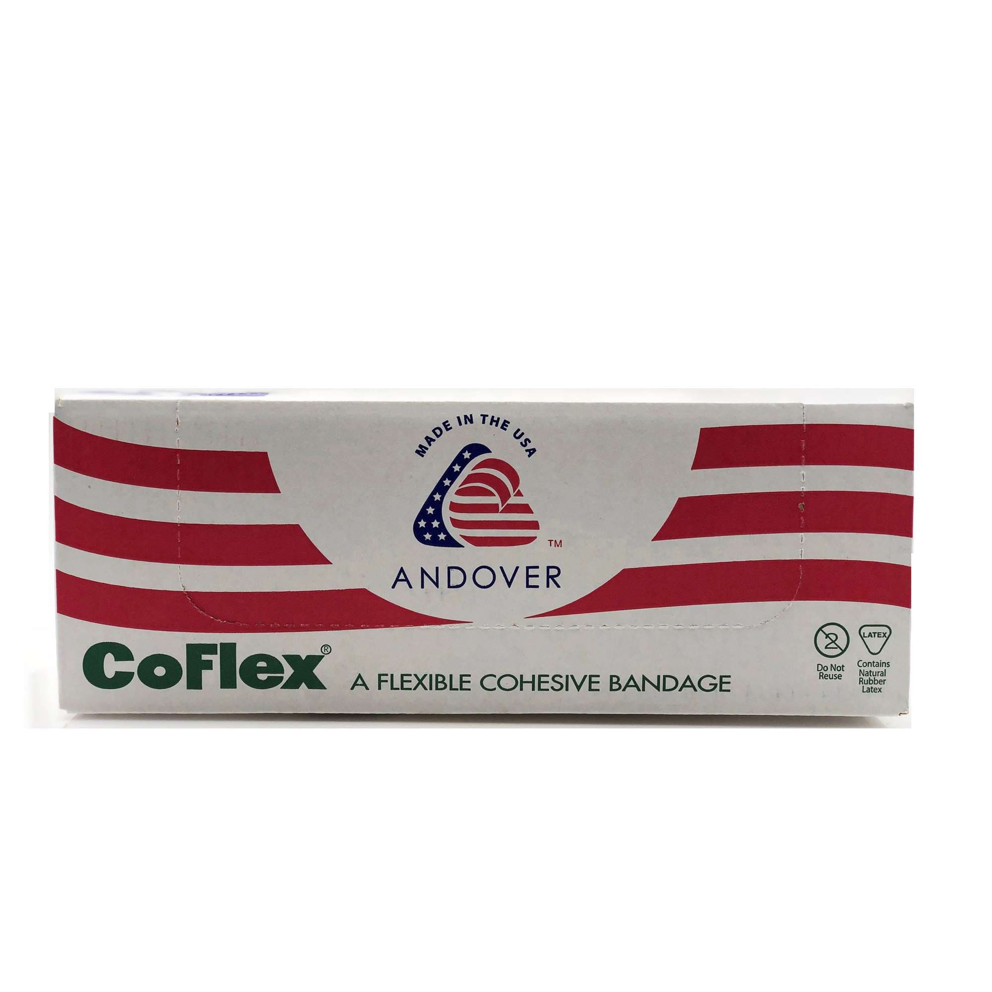 Andover CoFlex 	Cohesive Bandage, 1-1/2 Inch x 5 Yard, Assorted Color - Case of 48 - Image 1
