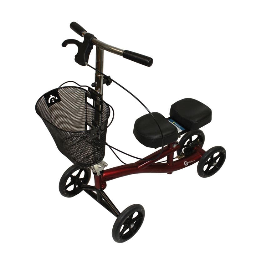 Roscoe Knee Scooter, Burgundy - Each - Image 1