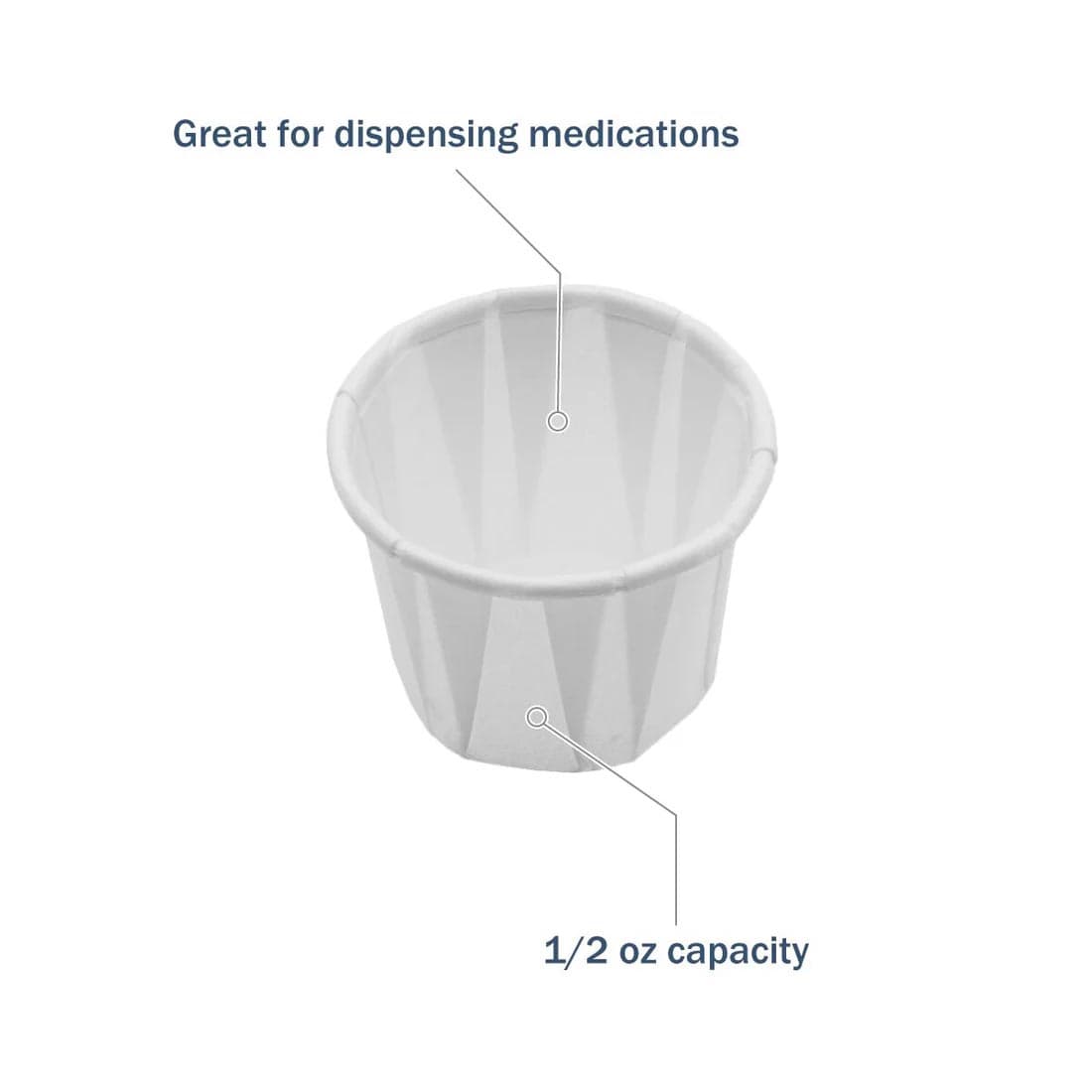 Apothecary Products Paper Souffle Cup - Image 3