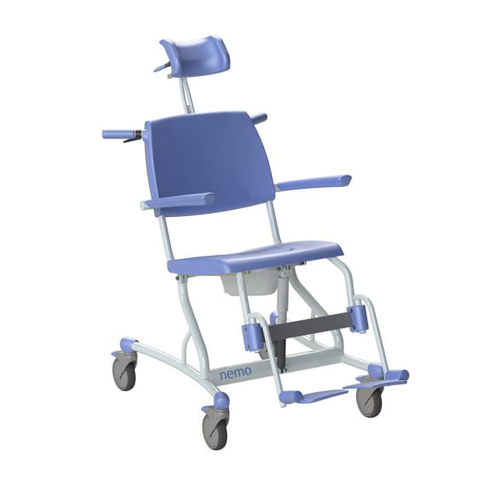 Lopital Nemo Mobile Tilt Shower-Toilet Chair - Image 2