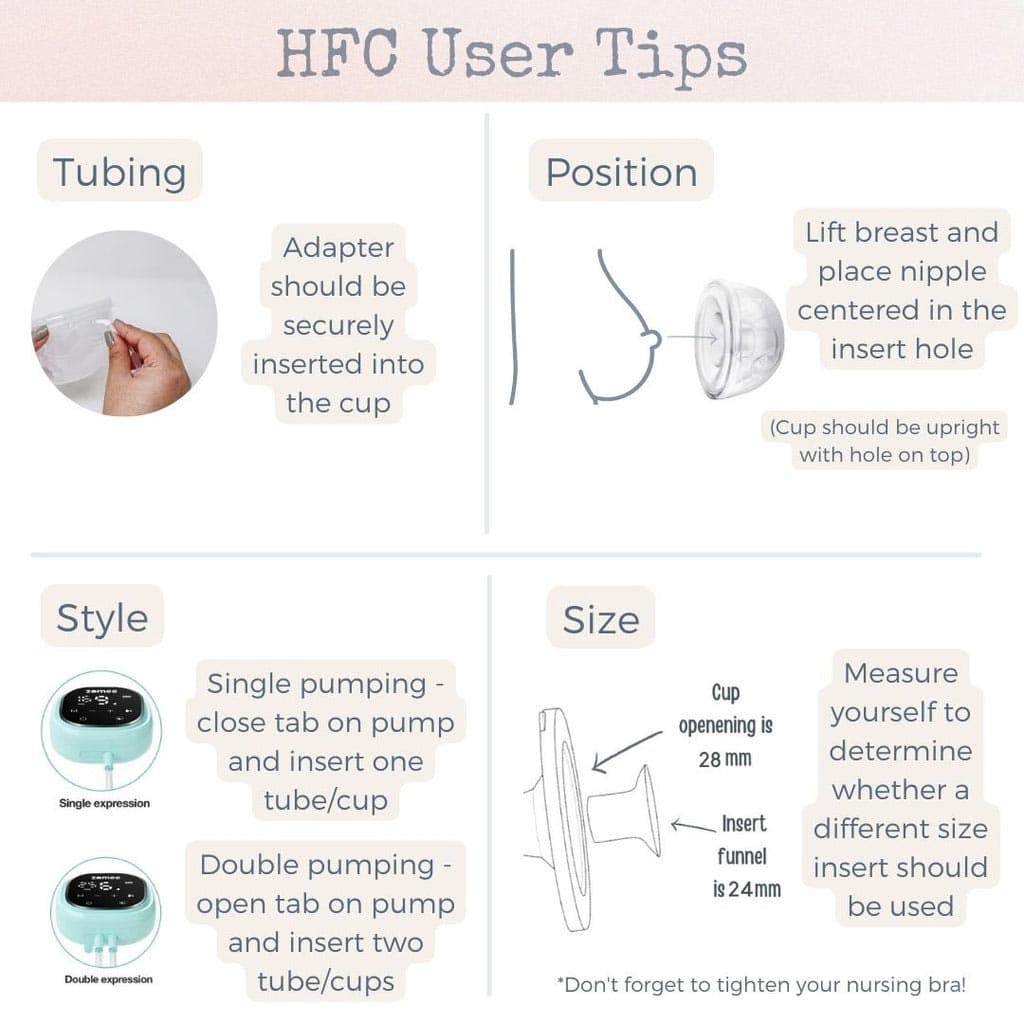 Zomee Hands Free Collection Cups - Image 5