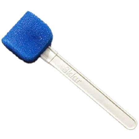 Sklar Dry Prep Sponge Stick, 6 Inch - Case of 100 - Image 1