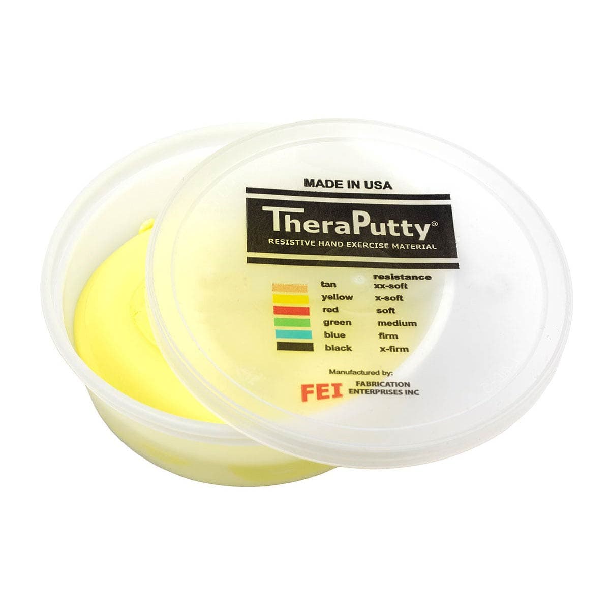 Theraputty Standard Exercise Putty, 50 Lbs, Yellow, Extra Soft - Image 1