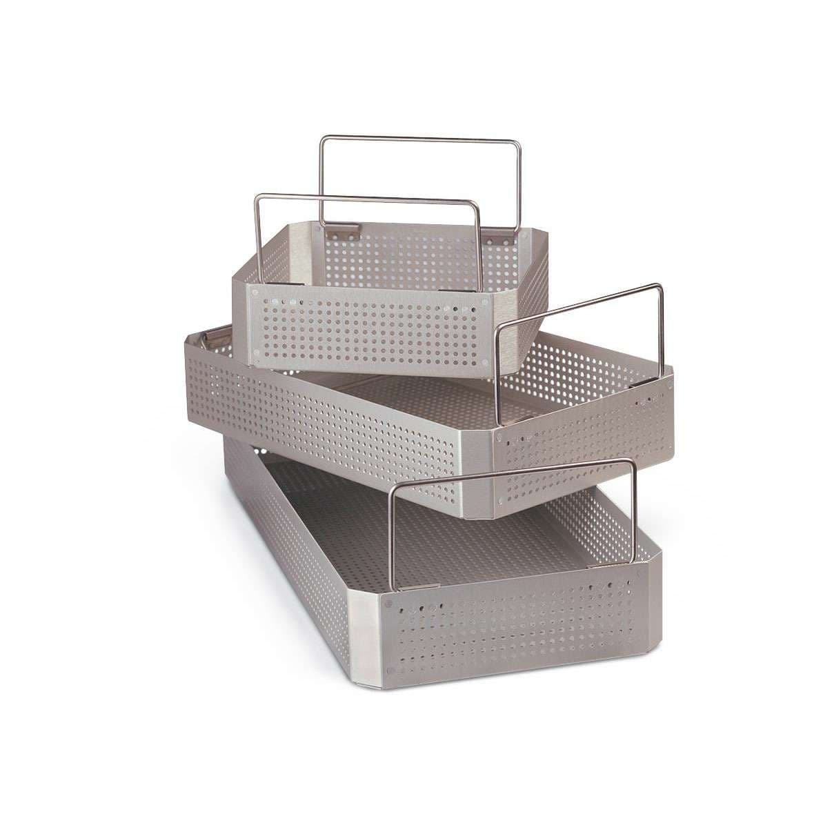 Medline Perforated Aluminum Sterilization Tray - Image 2