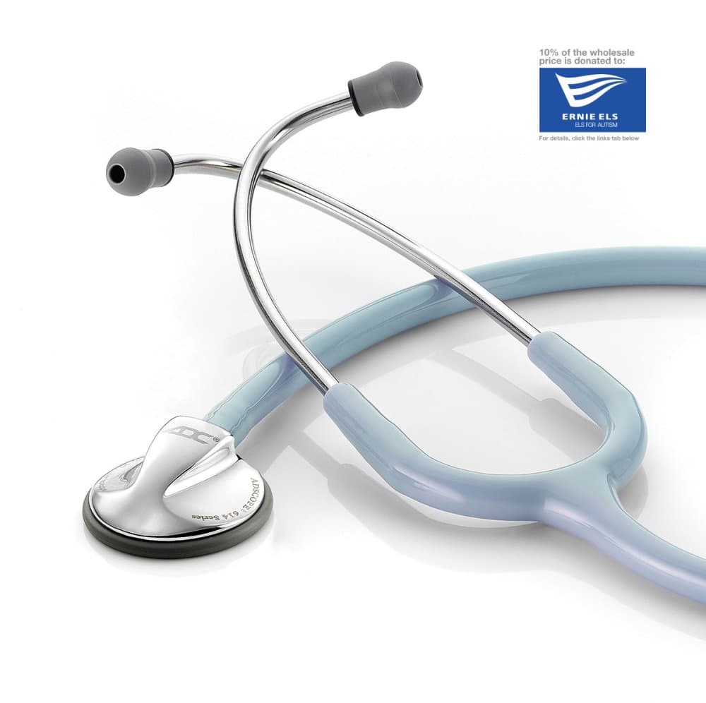 ADC Adscope Platinum Pediatric Stethoscope, Autism Awareness Blue - Image 1
