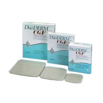 DuoDERM CGF Sterile Hydrocolloid Wound Dressing, 6" x 8" - Box of 5 - Image 1