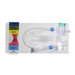 Medline Double-Swivel Closed Suction Catheter for Tracheostomy Care, 14 Fr - Image 1
