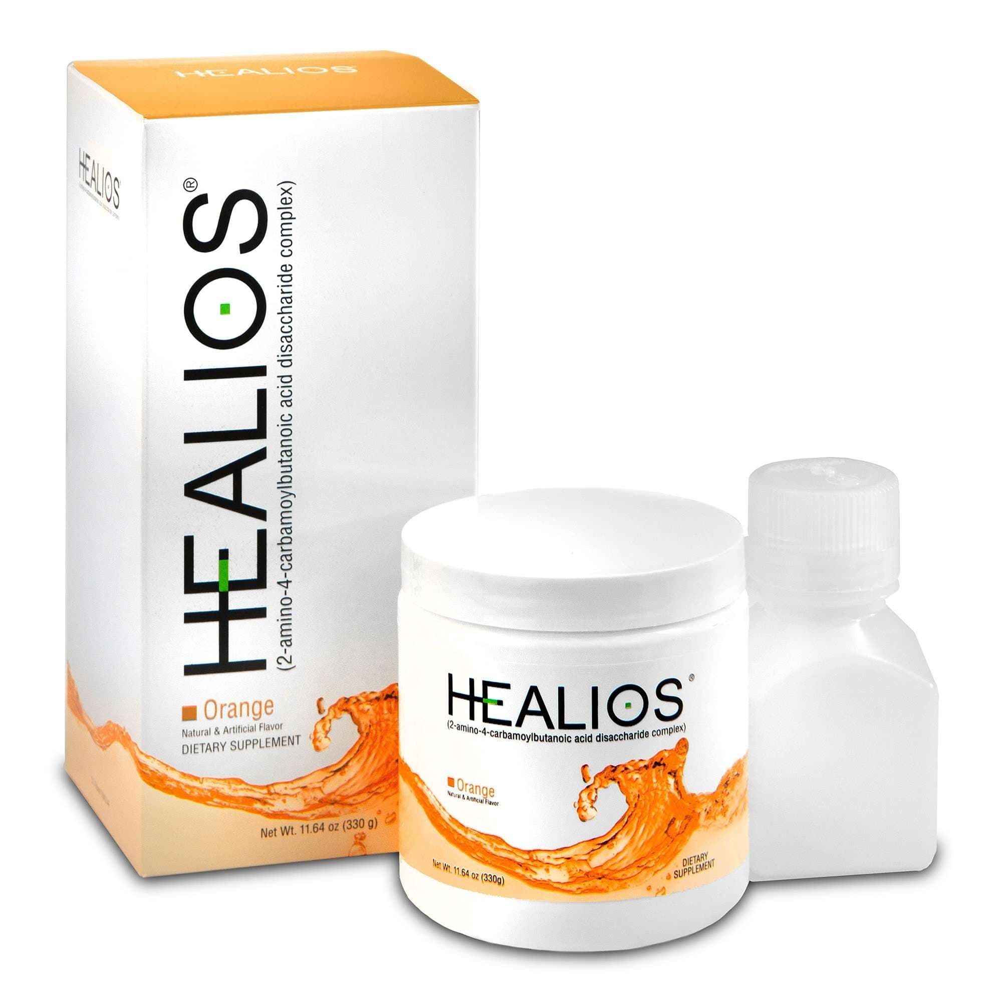 Healios Oral Support Powder, Orange, 11.64 oz - Each - Image 1