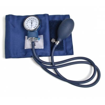 Lumiscope Aneroid Sphygmomanometer, Adult Cuff, Cotton - Image 1