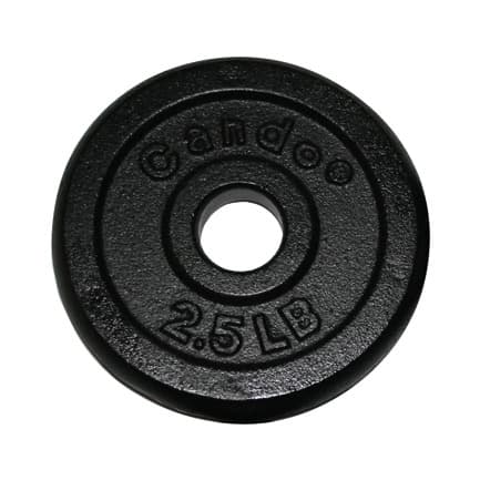 CanDo Iron Disc Weight Plate, 2.5 Lbs. - Image 1