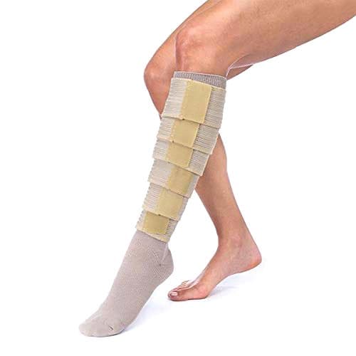 Jobst FarrowWrap Strong Compression Legpiece, Regular, Extra Small, Tan - Image 1