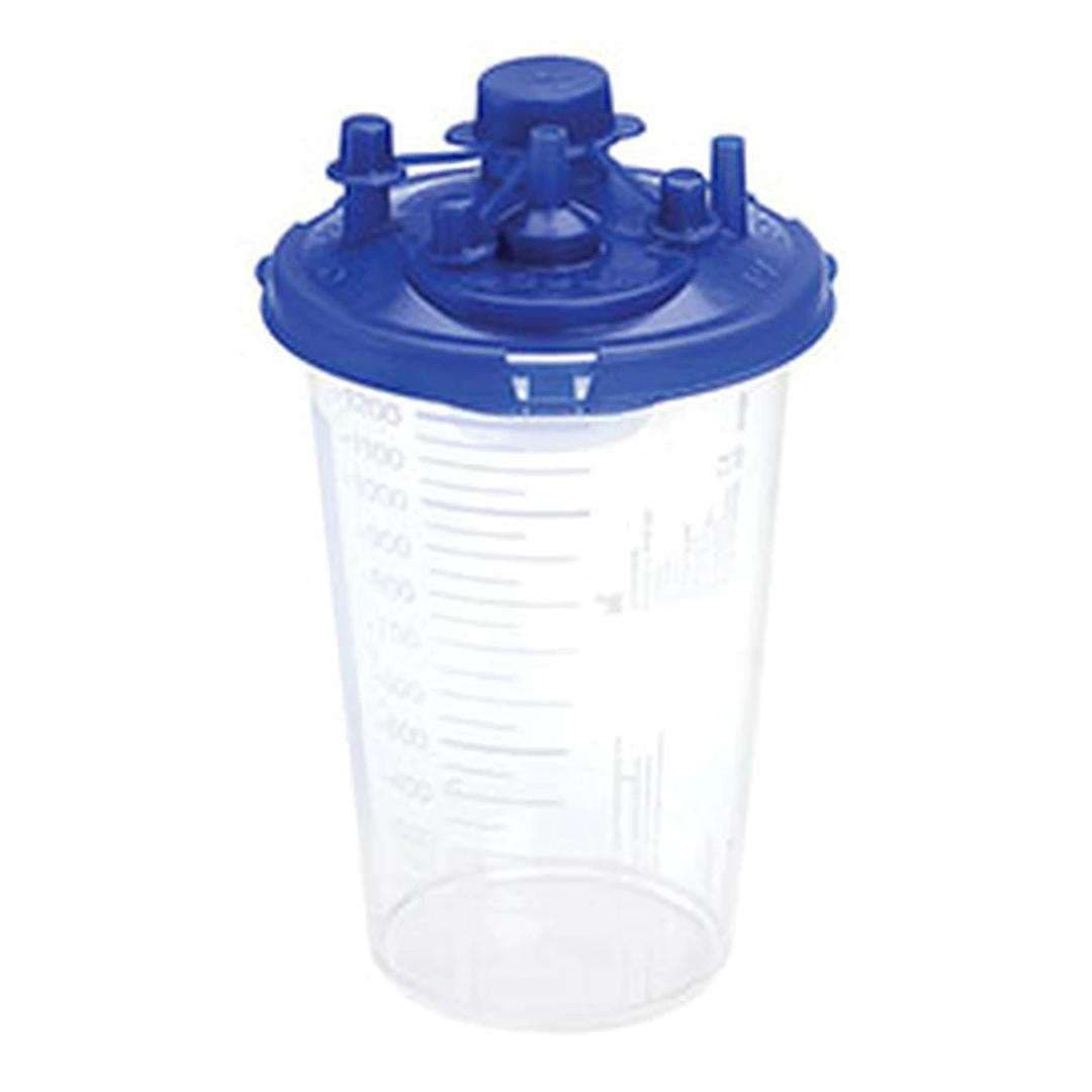 Medi-Vac Guardian Suction Canister with Locking Lid, 1200cc - Image 1