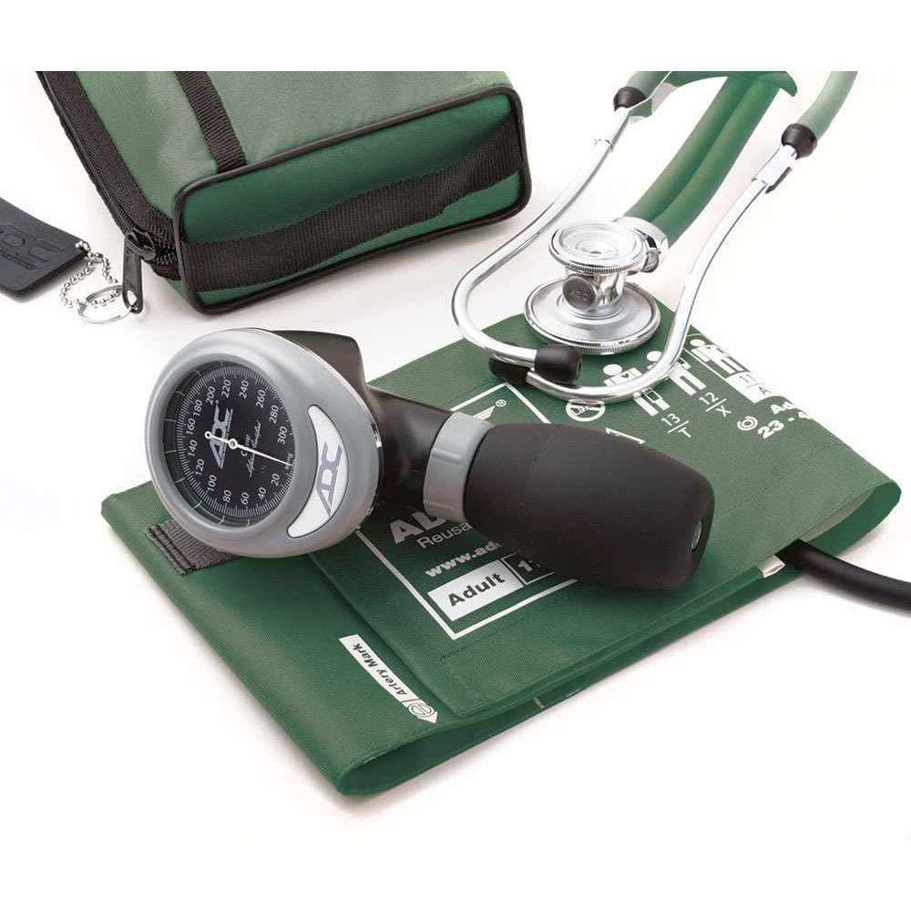 ADC Pro's Combo I Palm Aneroid & Sprague Kit, Adult Only, Dark Green - Image 1