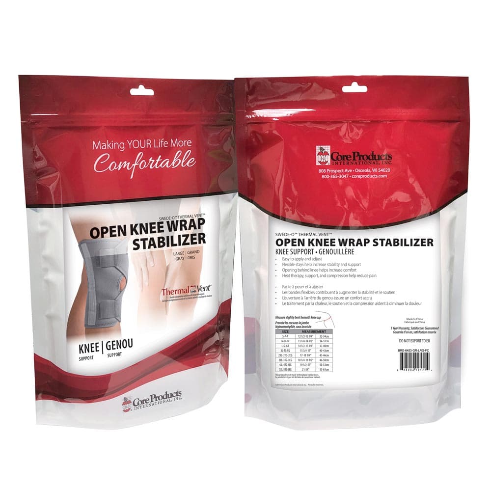 Swede-O Thermal Open Knee Wrap Stabilizer - Image 2