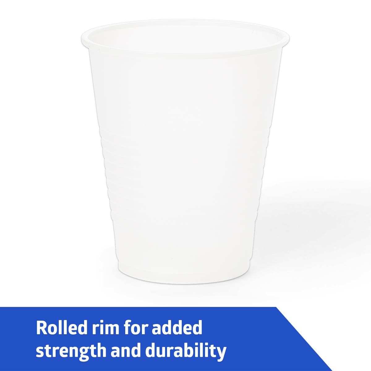 Medline Disposable Plastic Drinking Cups - Image 2