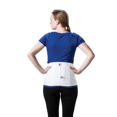 Core Triple Action Elastic Back Support with Pad, X-Large - Image 1