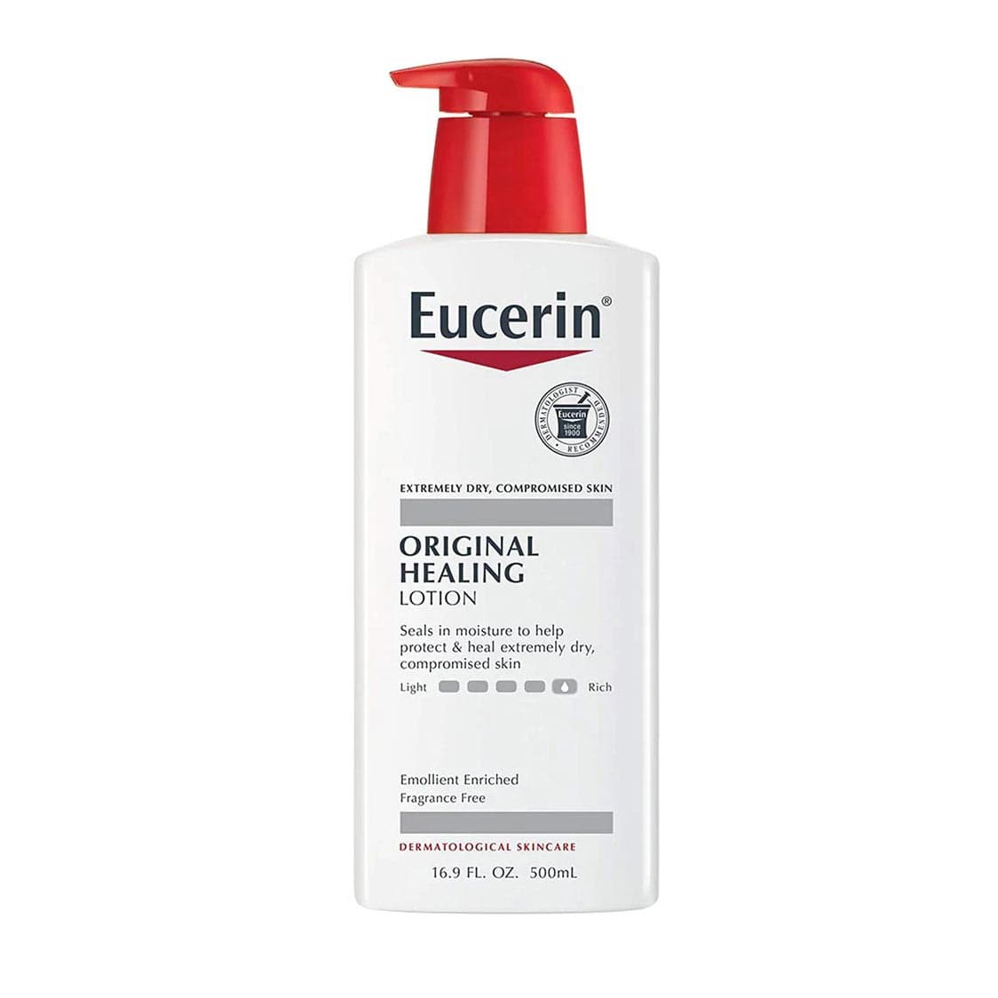 Eucerin Original Healing Moisturizing Lotion, 16.9 oz - Image 1