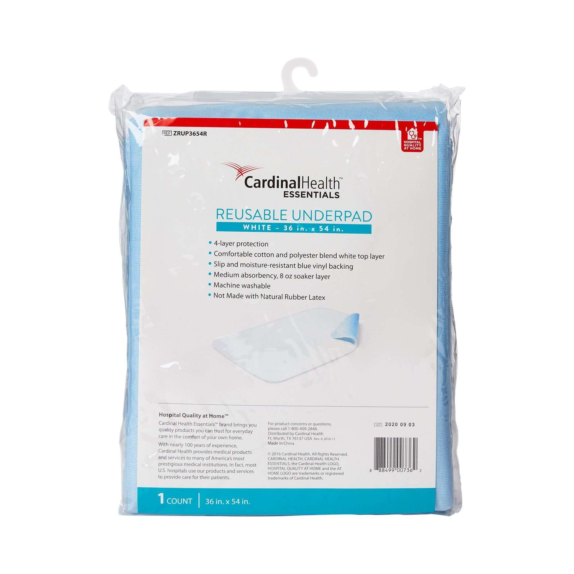 Cardinal Health Essential Reusable Underpads - Image 3
