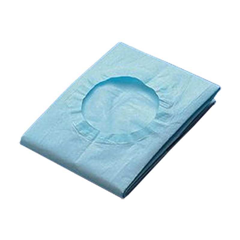 Busse Hospital Disposables Surgical Drape Blue-White, 18 W x 26 L Inch - Each - Image 1