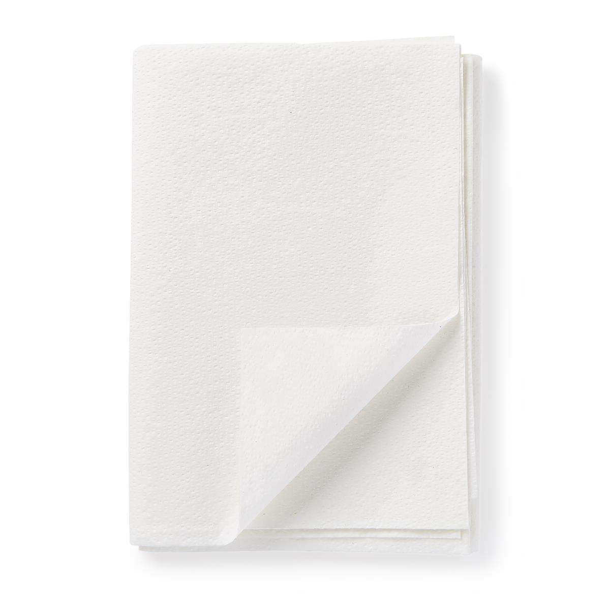 Medline All-Tissue Drape Sheets, 3 ply, 40 x 60 Inch - Case of 100 - Image 1