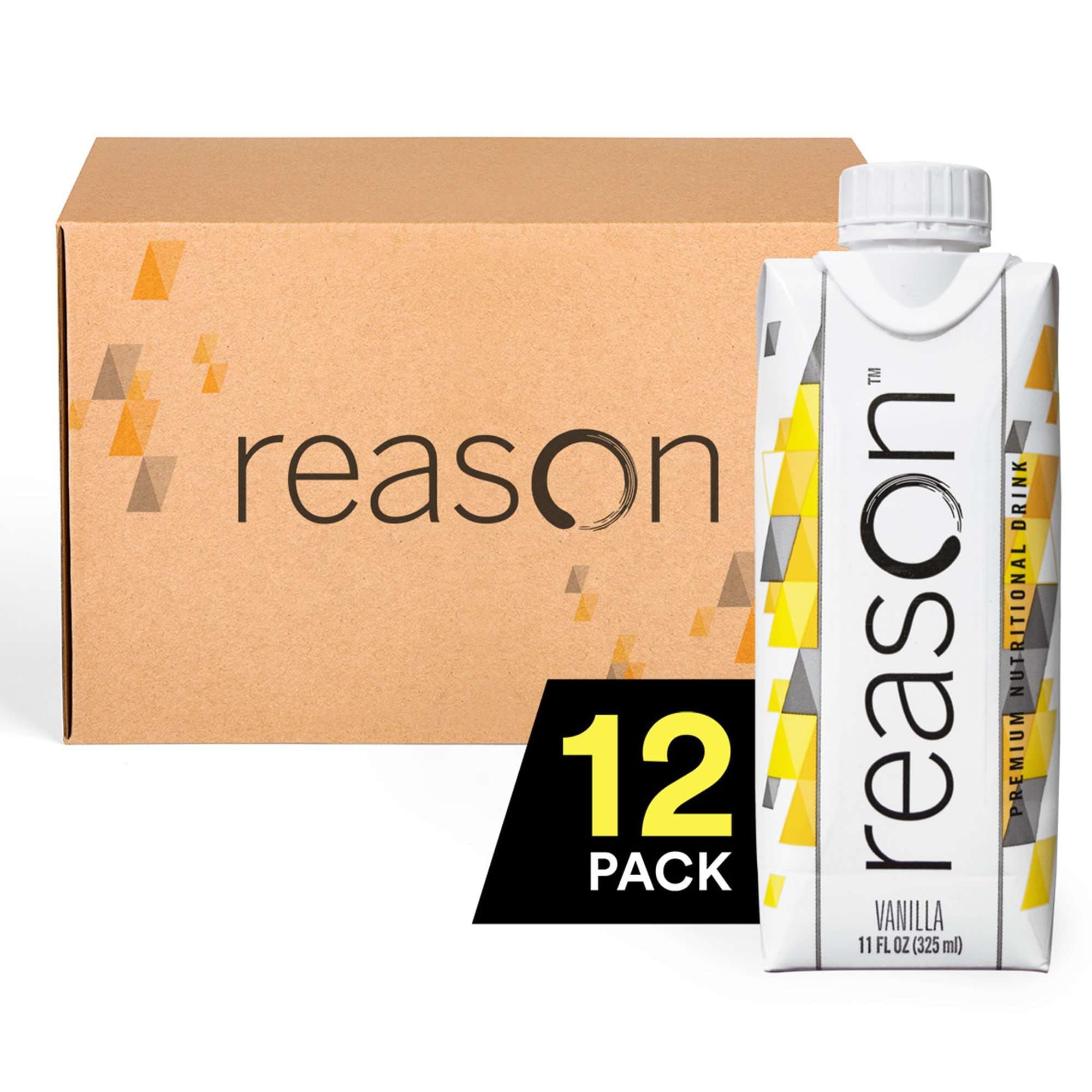 Reason Health High-Calorie Oral Supplement, Vanilla, 11 oz - Case of 12 - Image 3