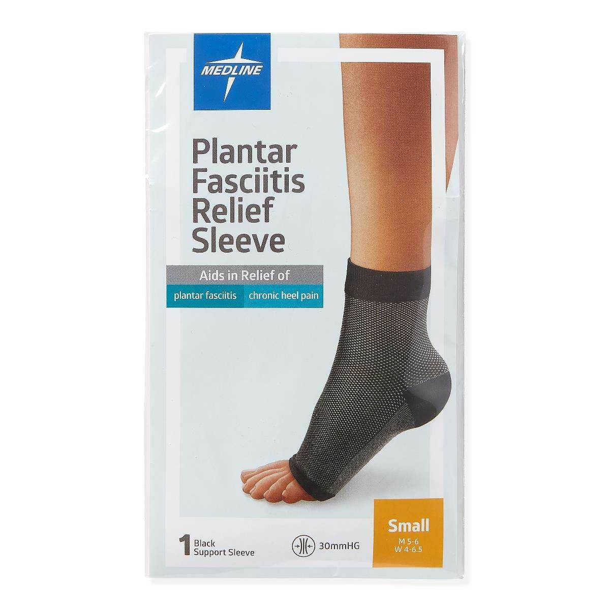 Medline Plantar Fasciitis Relief Sleeve, Small - Image 1