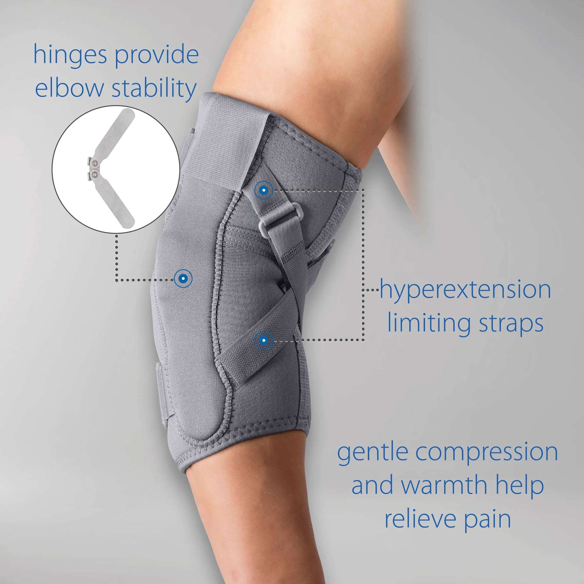 Swede-O Thermal Vent Hinged Elbow Brace - Image 2