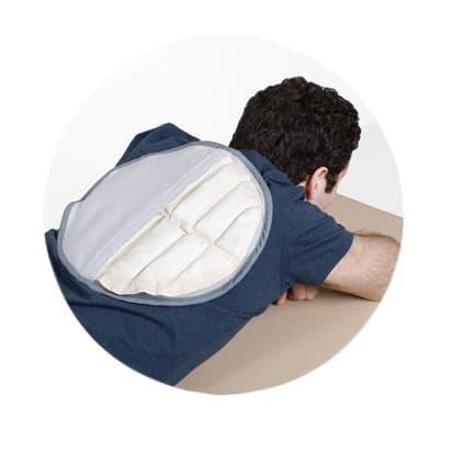 Relief Pak HotSpot Moist Heat pack and Cover Set, Circular Set - Image 1