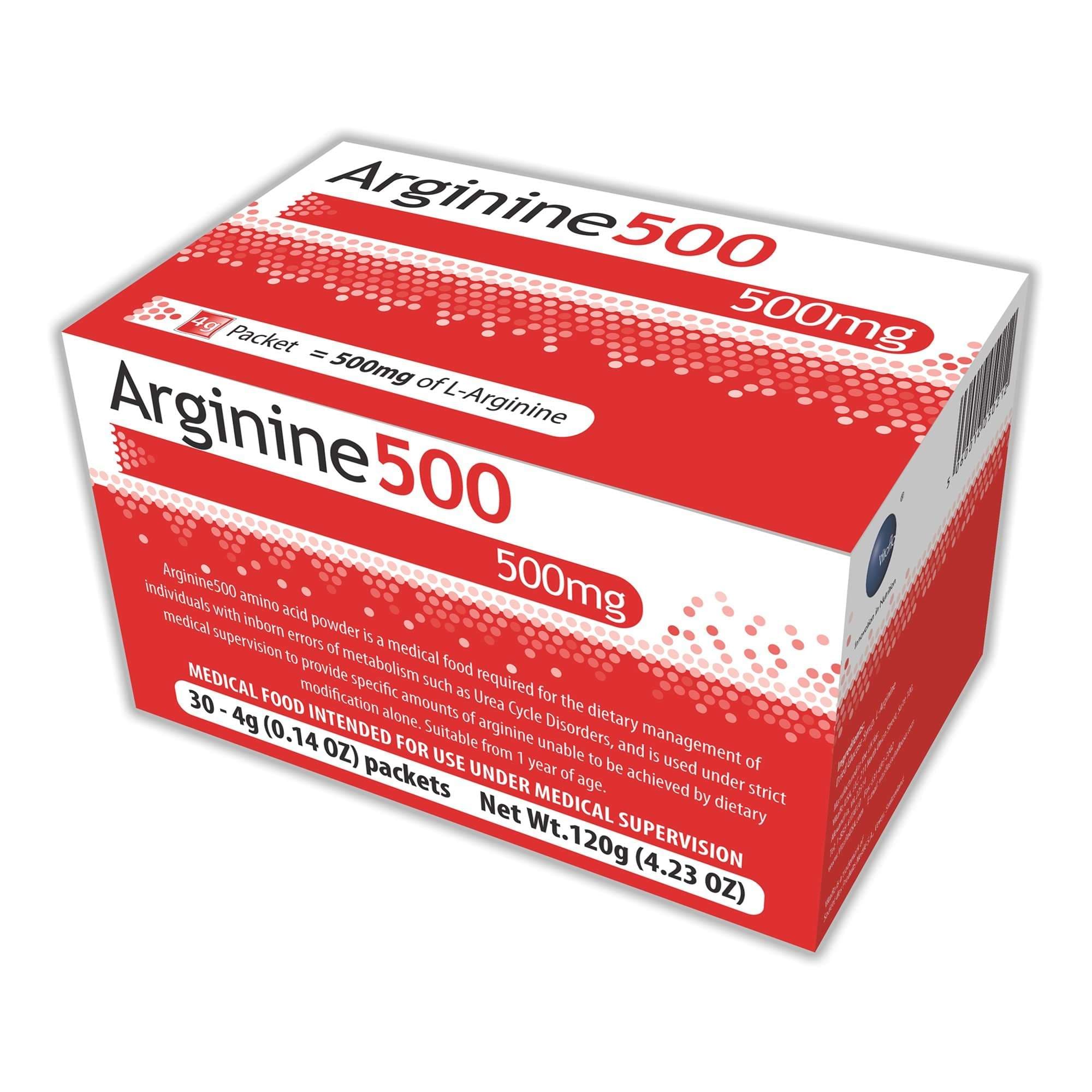 Vitaflo 500 Arginine Supplement, 4 Gram - Case of 30 - Image 1