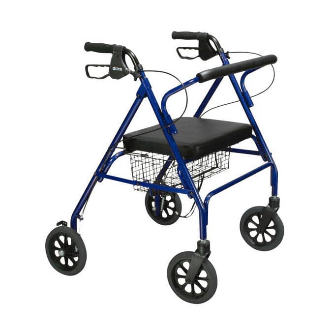 Drive Go-Lite bariatric steel rollator - Image 2