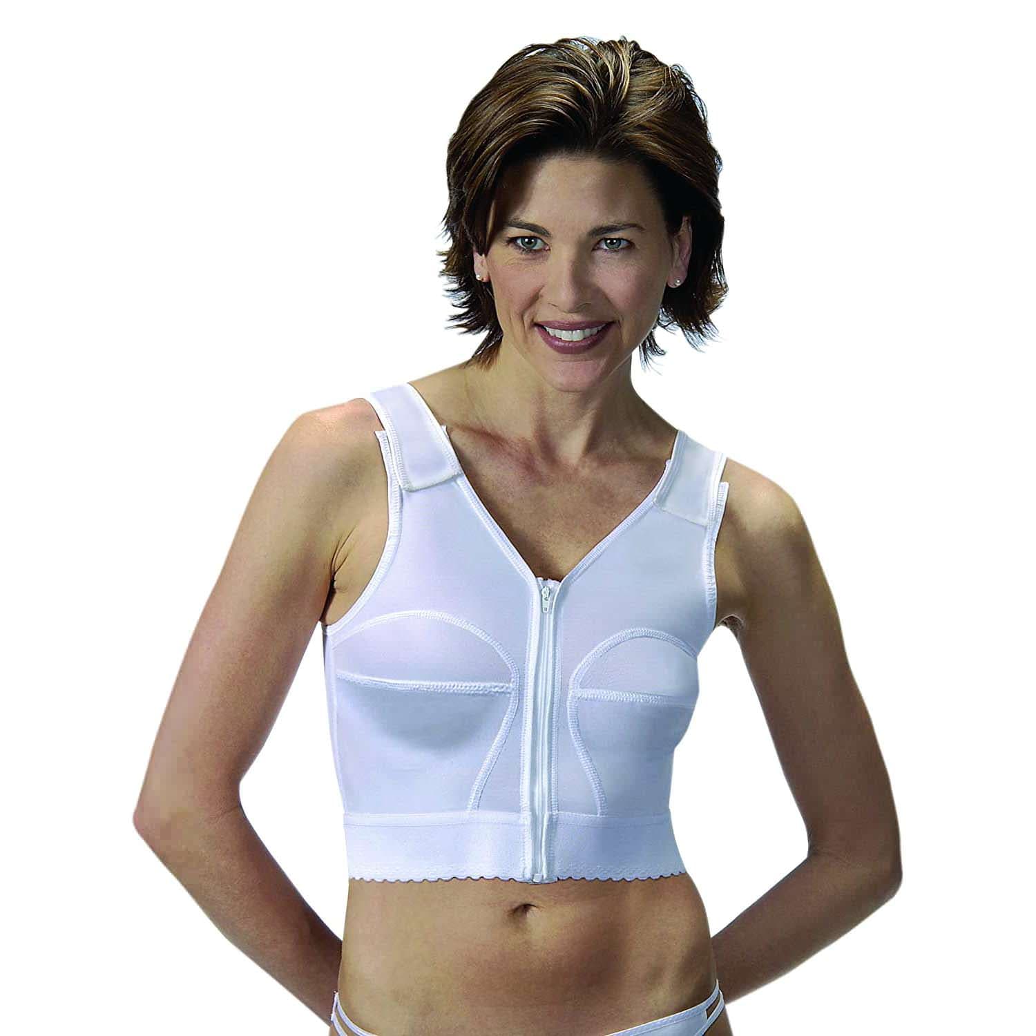 Jobst Surgical Vest with Right Cup, White, Size 3 - Image 1