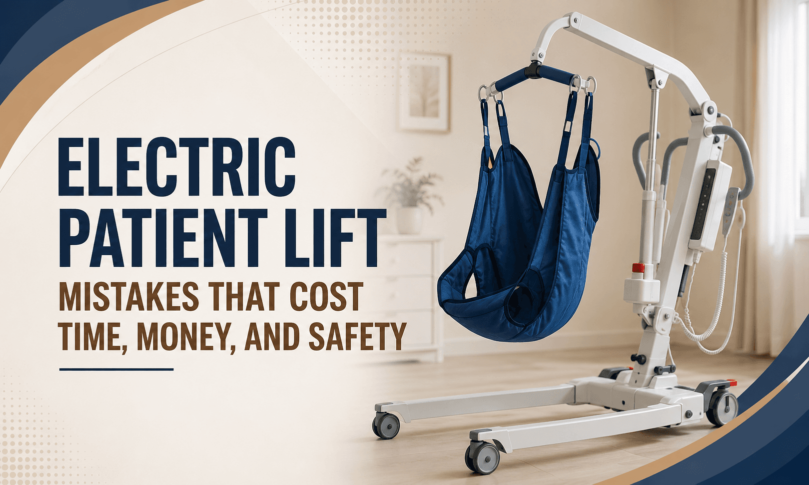 Electric Patient Lift Mistakes That Cost Time, Money, and Safety