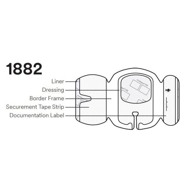 3M Tegaderm I.V. Advanced Securement Dressing - Image 3
