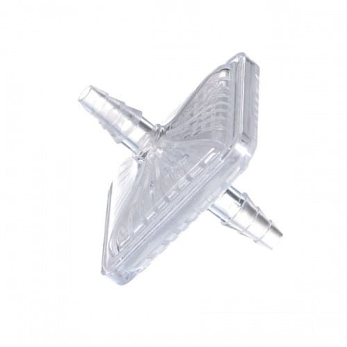 AG Industries Suction Bacteria Filter, 1/4" to 1/2" Barb to Barb - Each - Image 1