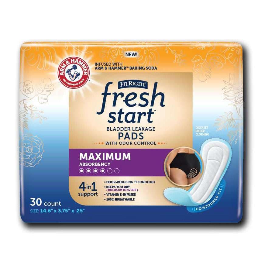 Fitright Fresh Start Liners, Maximum - Bag of 30 - Image 1