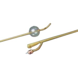 Bardex Lubricath Carson 2-Way Specialty Foley Catheter, Coude Tip, 16 Fr - Each - Image 1