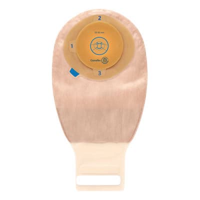 Esteem+ 1-Piece Moldable Drainable Pouch with Filter, 20-30mm, Transparent - Box of 10 - Image 1