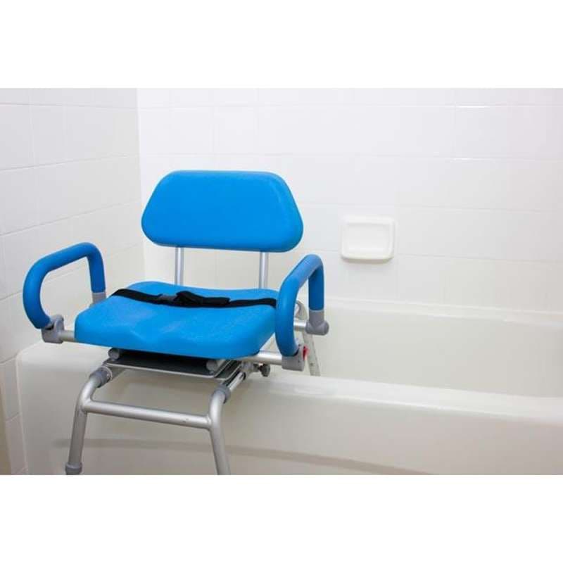 Platinum Health Carousel Sliding Transfer Bench with Swivel Seat - Image 8