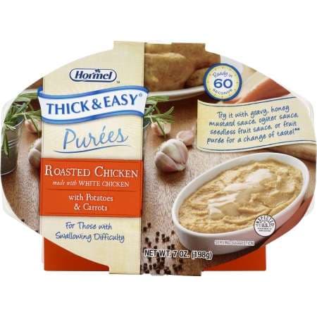 Thick and Easy Ready to Use Puree, Roasted Chicken with Potatoes and Carrots, 7 oz - Case of 7 - Image 1