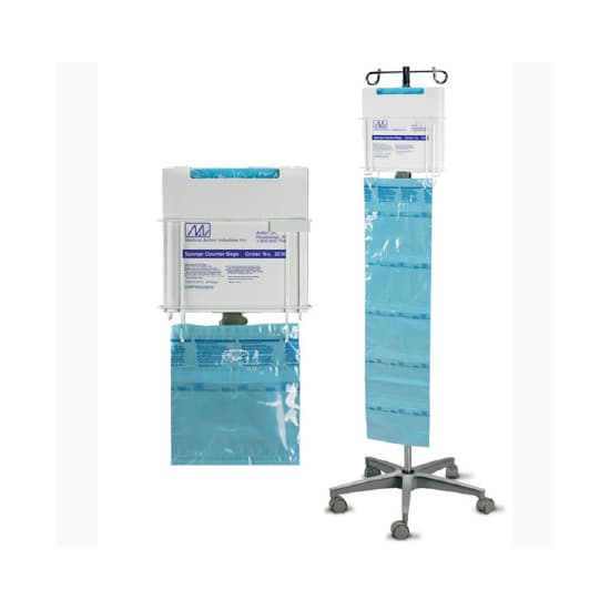 Medical Action Industries Sponge Counter Bag 5 Large or 10 Small Sponge - Case of 250 - Image 2