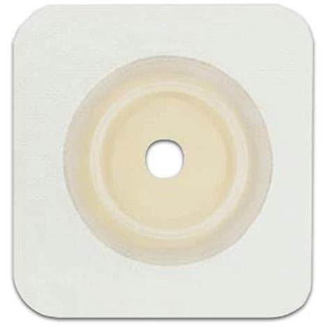 Securi-T 2-Piece Extended Wear Solid Hydrocolloid Flat Wafer, Upto 1-1/4 Inch - Box of 5 - Image 1