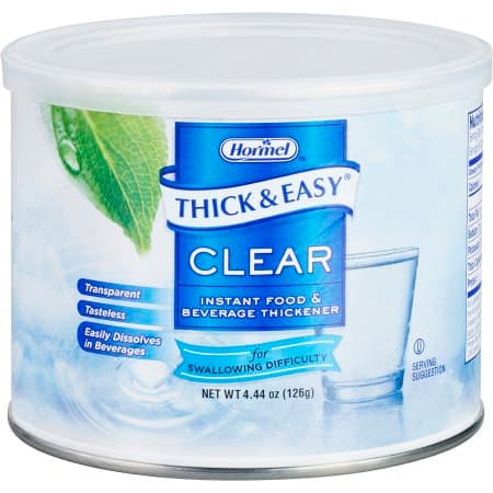Thick and Easy Food and Beverage Thickener, 4.4 oz - Case of 4 - Image 1