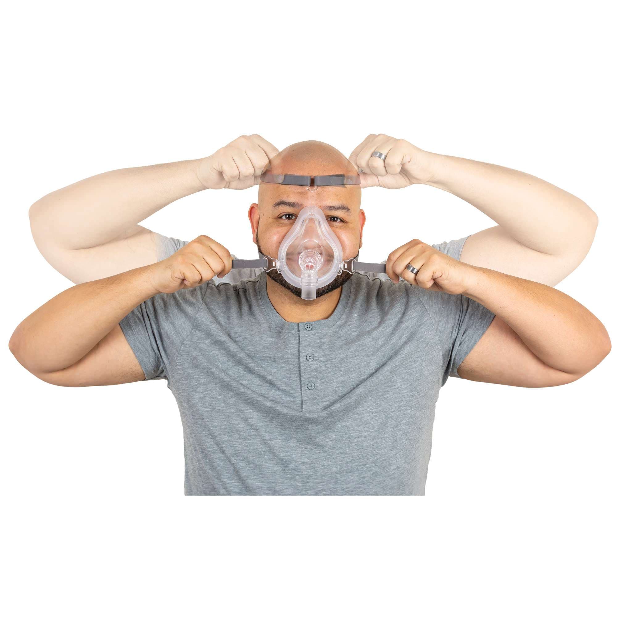 DreamEasy 2 Full Face CPAP Mask With Headgear - Image 5