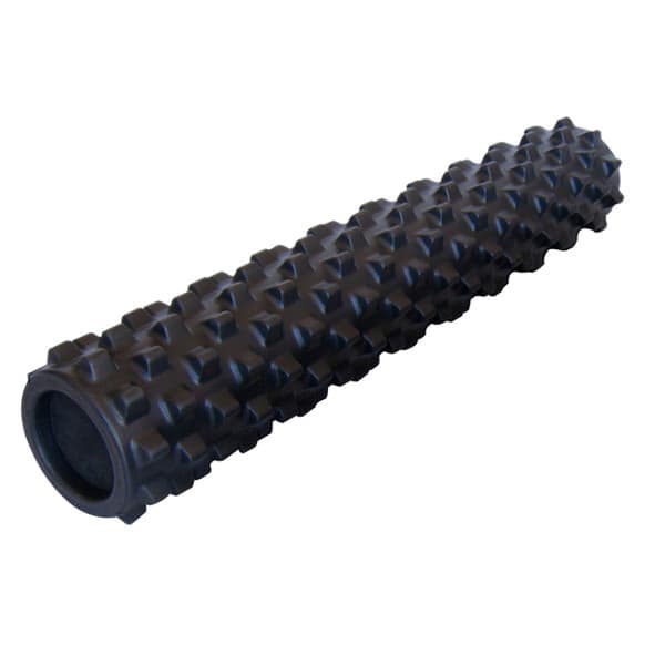 RumbleRoller Foam Roller, Extra Firm, 6 x 31 Inch, Black - Image 1