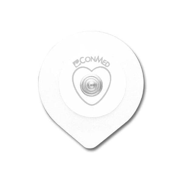 Conmed ECG Monitoring Electrode, Foam Backing, Conductive Adhesive Gel, 2 Inch - Case of 600 - Image 1