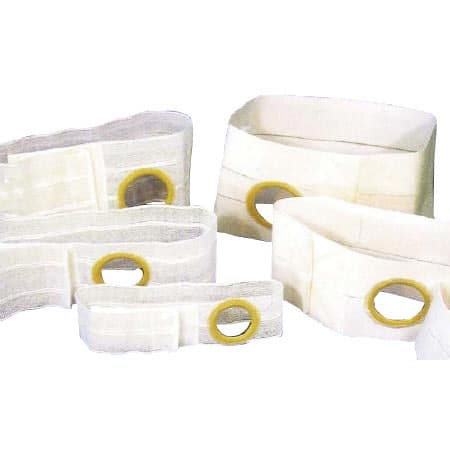 Nu-Hope Nu-Form 5" Ostomy Support Belt, 2-1/8" White, 2X-Large - Each - Image 1