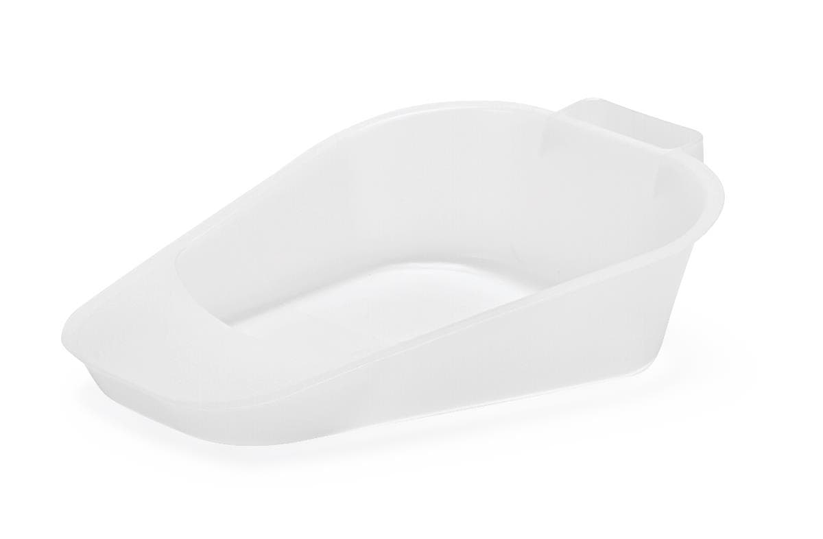 Medline Fracture Bedpans, Pigment Free - Case of 24 - Image 1