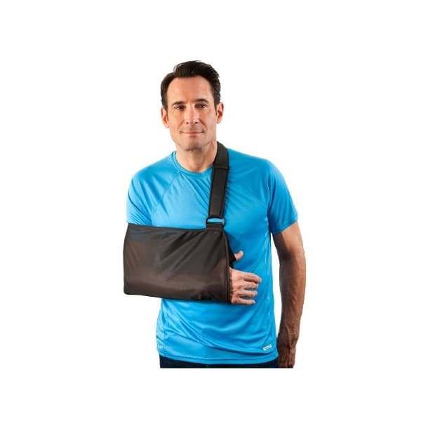 Breg Essential Shoulder Sling Black D-Ring Envelope, 9-1/4 x 17 Inch to 35 Inch Strap Length, Large - Each - Image 1